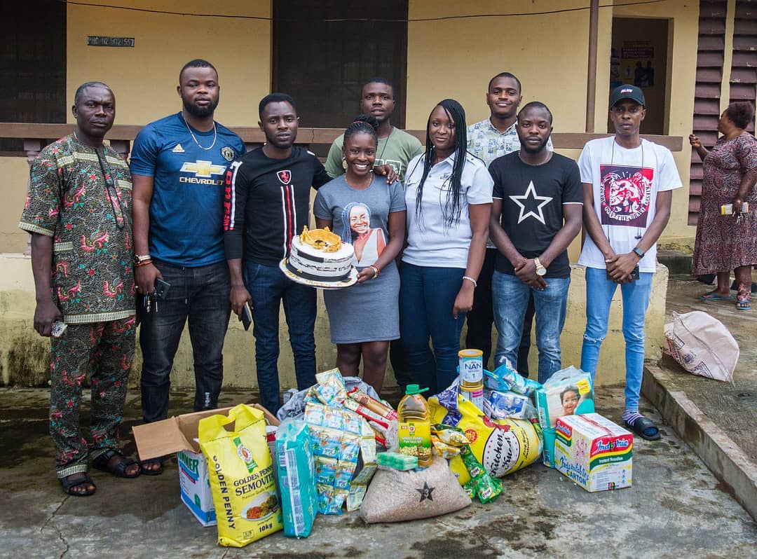 QMA Beneficiary Commemorates Her Birthday By Visiting The Erelu Adebayo Children’s Home Located In Ekiti.
