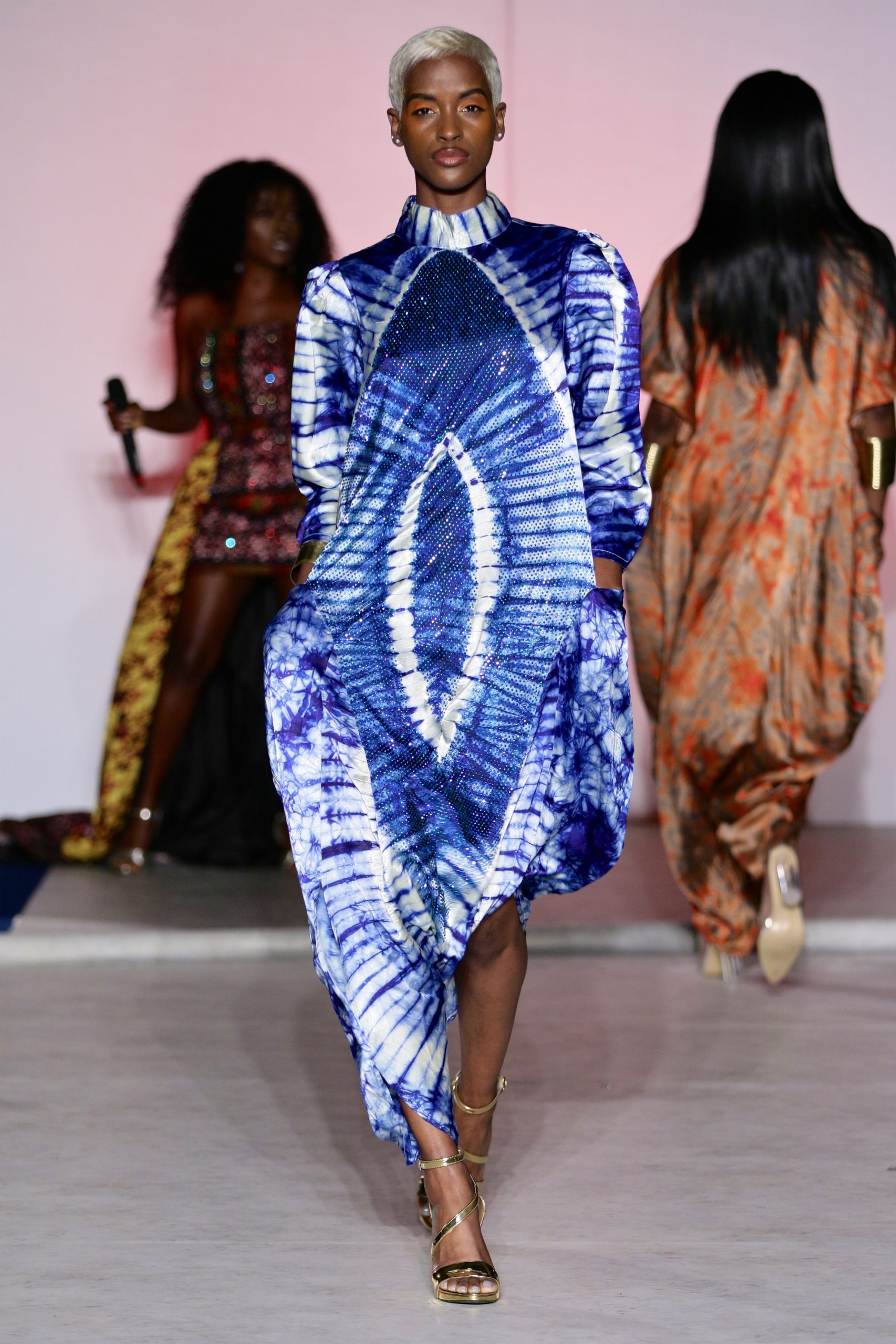QMA empowers women taught tailoring skills to create a Moremi clothing line (Ile Moremi) using indigenous fabrics
