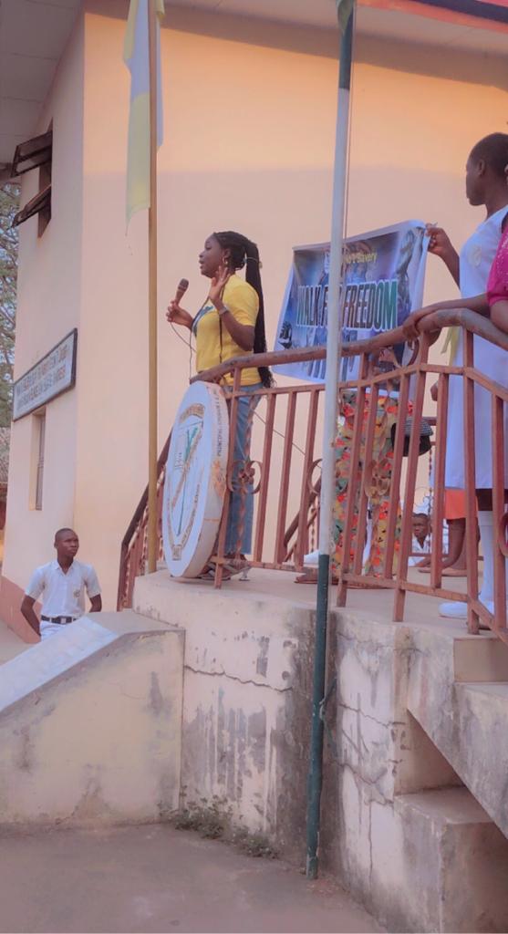 Sensitization on modern-day slavery in secondary schools in Abeokuta