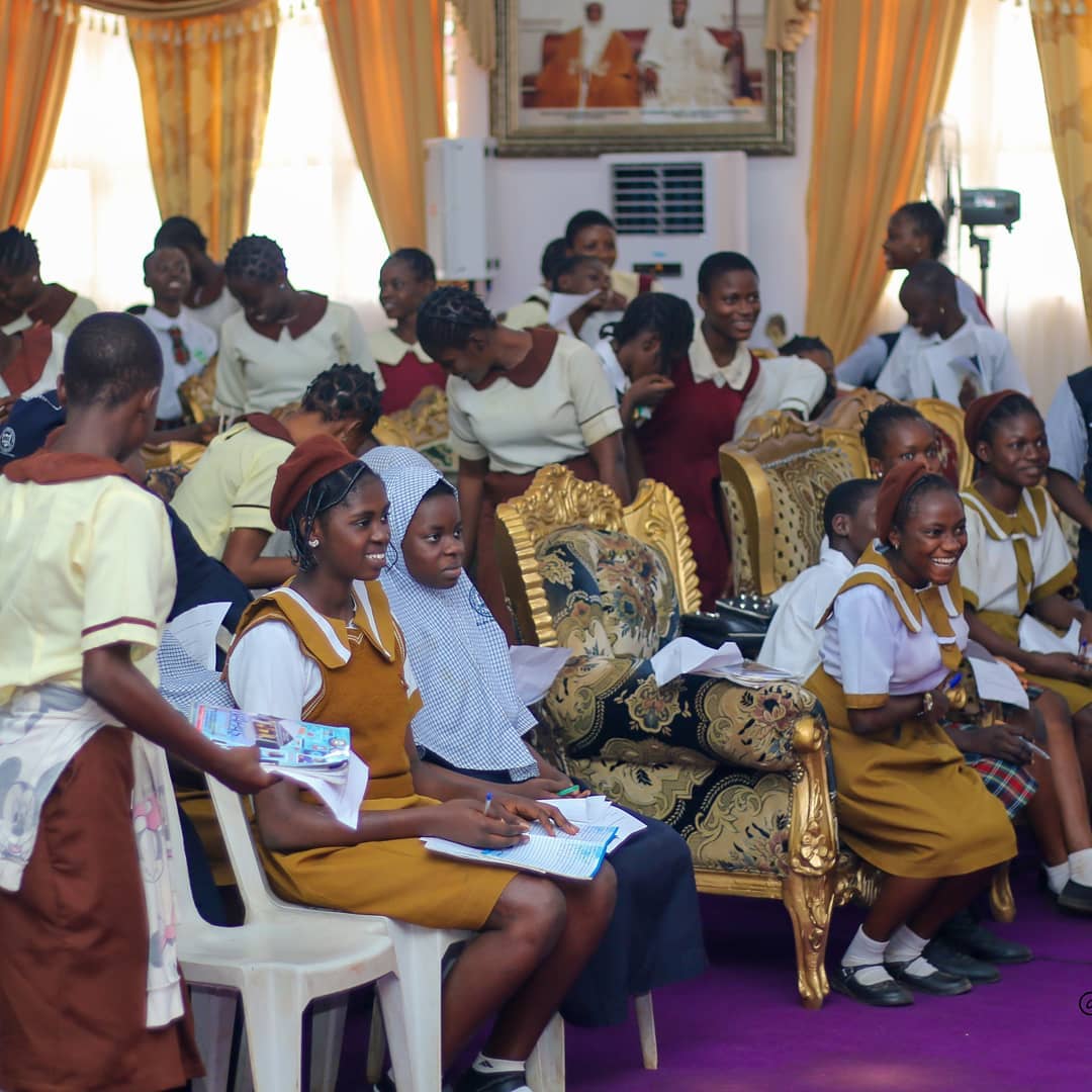 QMAI Flagship Campaign Against Modern Slavery and Trafficking of Young Women in Nigeria, in honor of the United Nations International Day of the Girl Child, 2019.